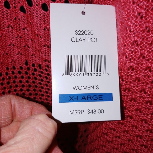 Ladies Coral Sweater - Picture 6 of 6